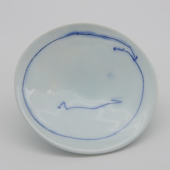 Masamischi Yoshikawa - painted Plate