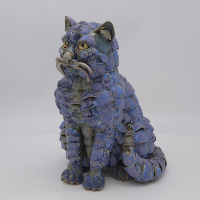 Beate Kuhn - blaue Katze