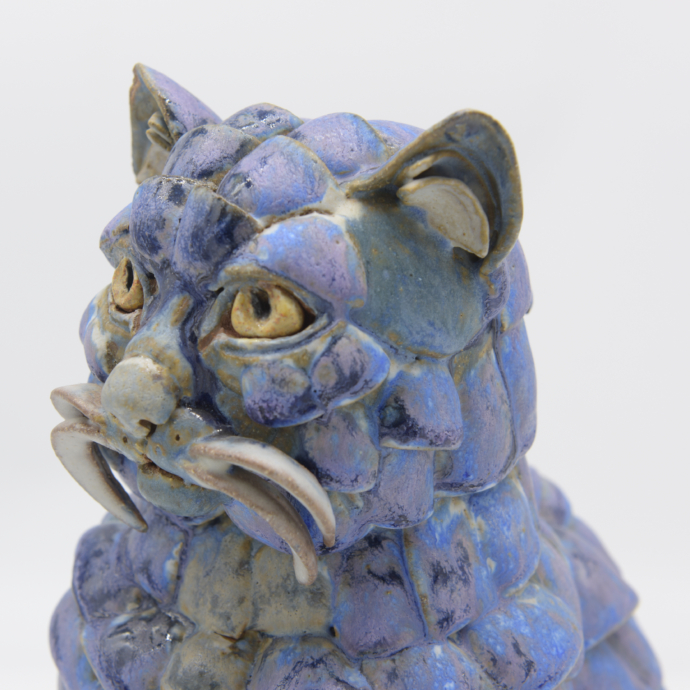 Beate Kuhn - blaue Katze